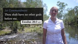 How to sing the 1st Commandment - no other Gods before me - Exodus 20:3 KJV - Musical Memory Verse