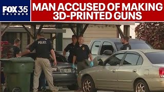 Florida man accused of making 3D-printed guns arrested on felony charges