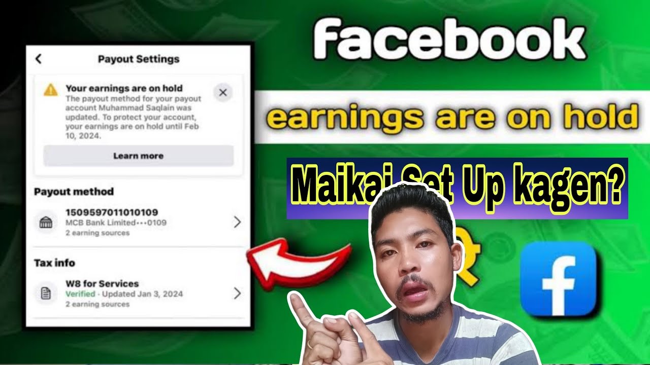 Your earnings are on hold facebook | how to fix your earnings on hold ...