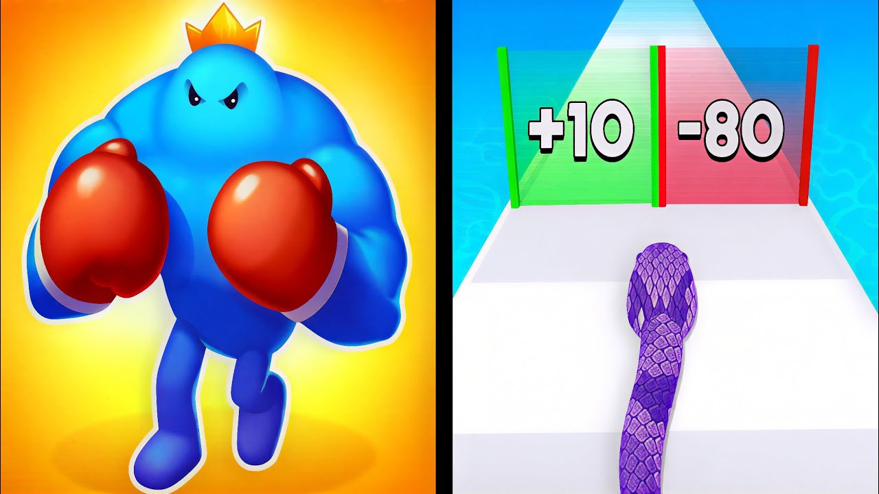 Punchy Race VS Snake Run💥 Max Levels Unlocked (2026 Update)