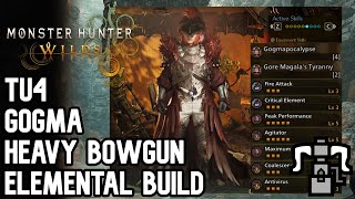 Monster Hunter Wilds Gogma Elemental Heavy Bowgun Build モンスターハンターワイルズ