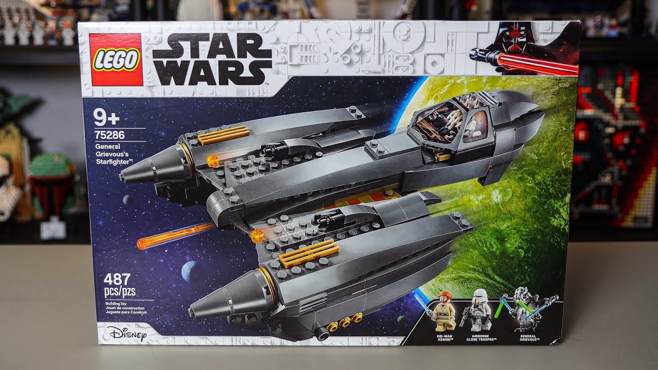 Star Wars Grievous's Starfighter Set (75286) - YouTube