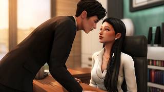 I WOKE UP IN MY BOSS'S HOUSE?! 😳🚪SIMS 4 LOVE STORY