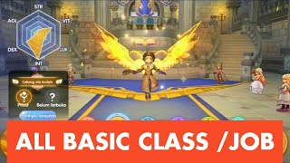 Ragnarok X Next Generation - All Basic Class / Job