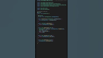 UserService.java | UserService class for User Management System project with code in description