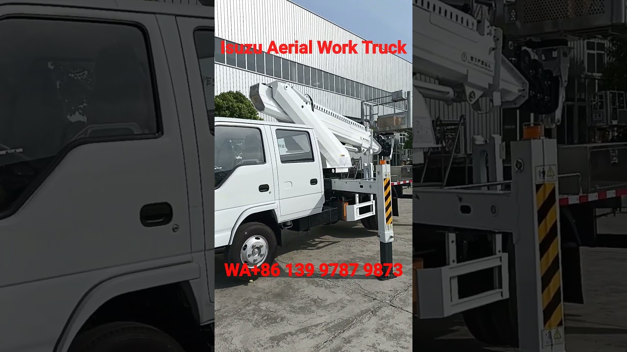 ISUZU Aerial Platform Truck，ISUZU aerial work vehicles made in China，Aerial work vehicle sales