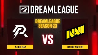 Azure Ray проти Natus Vincere | Гра 1 | DreamLeague Season 23 - Group B