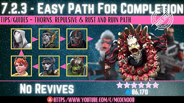 MCOC: Act 7.2.3 - Easy Path for Completion - (Book 2, Act 1.2) - Tips/Guides - No Revives
