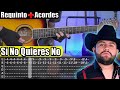 Aprende a Tocar 'Si No Quieres No' en Guitarra 🎸
