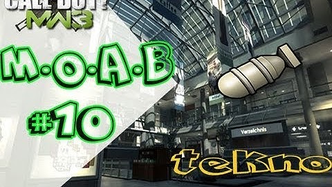 COD MW3 - #10 -M.O.A.B na Arkaden | PM9 e MP9
