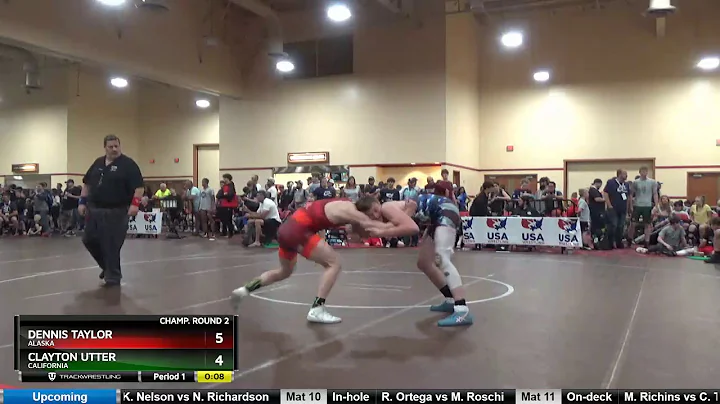 16U 152 Dennis Taylor Alaska Vs Clayton Utter Cali...