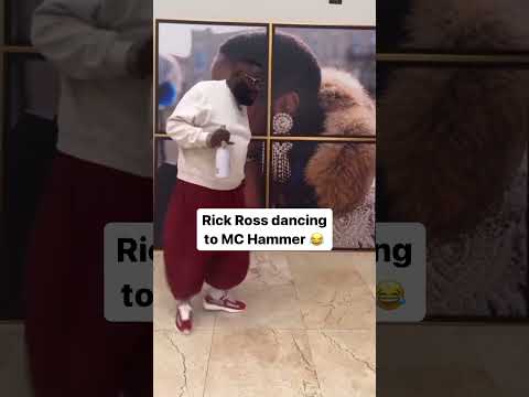 Rick Ross Hitting The Mc Hammer Dance