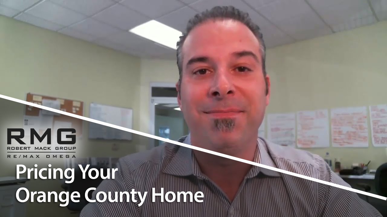 Orange County Real Estate Agent Pricing your Orange County Home YouTube