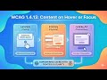 WCAG 1.4.13 Content on Hover