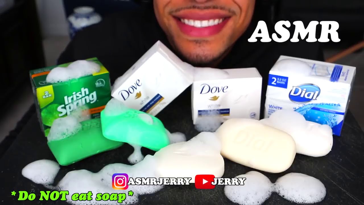 ASMR EATING EDIBLE SOAP/no talking YouTube