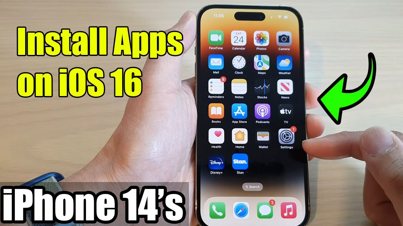 IPhone 14 s 14 Pro Max How To Install Apps On IOS 16 YouTube