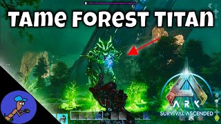 Ark Survival Ascended - How To Tame The Forest An Extinction