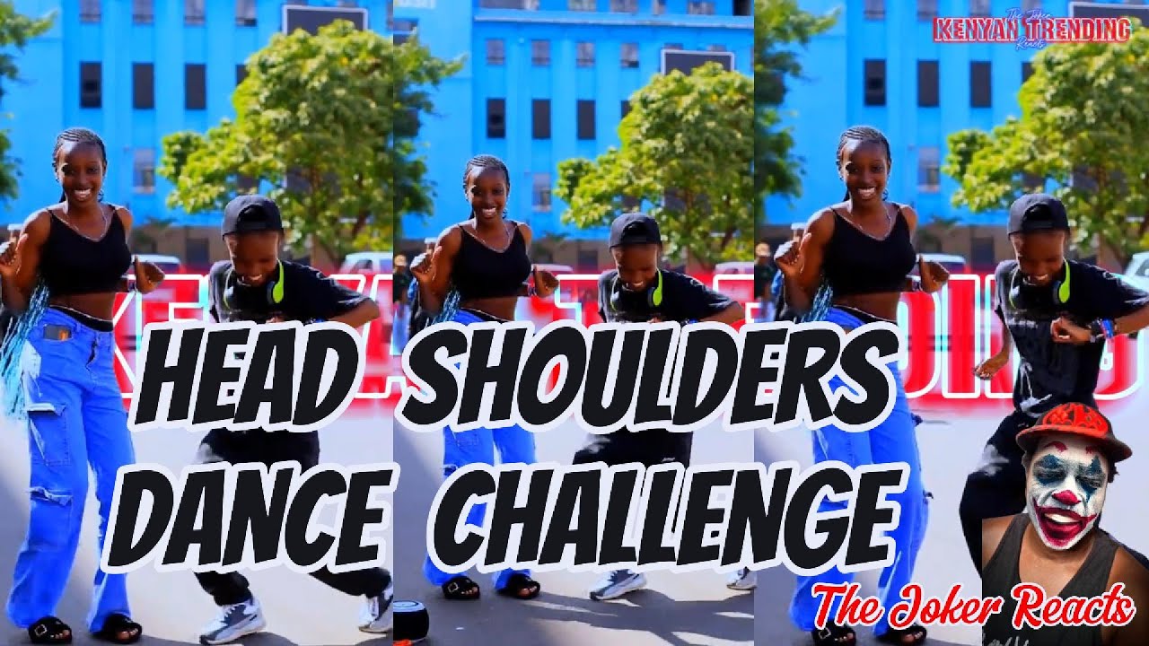 HEAD SHOULDERS KNEES AND TOES DANCE CHALELNGE ft Double L The Joker Reacts