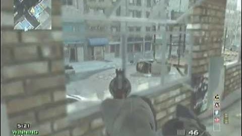 MW3 MP7 MOAB INTERSECTION Gameplay