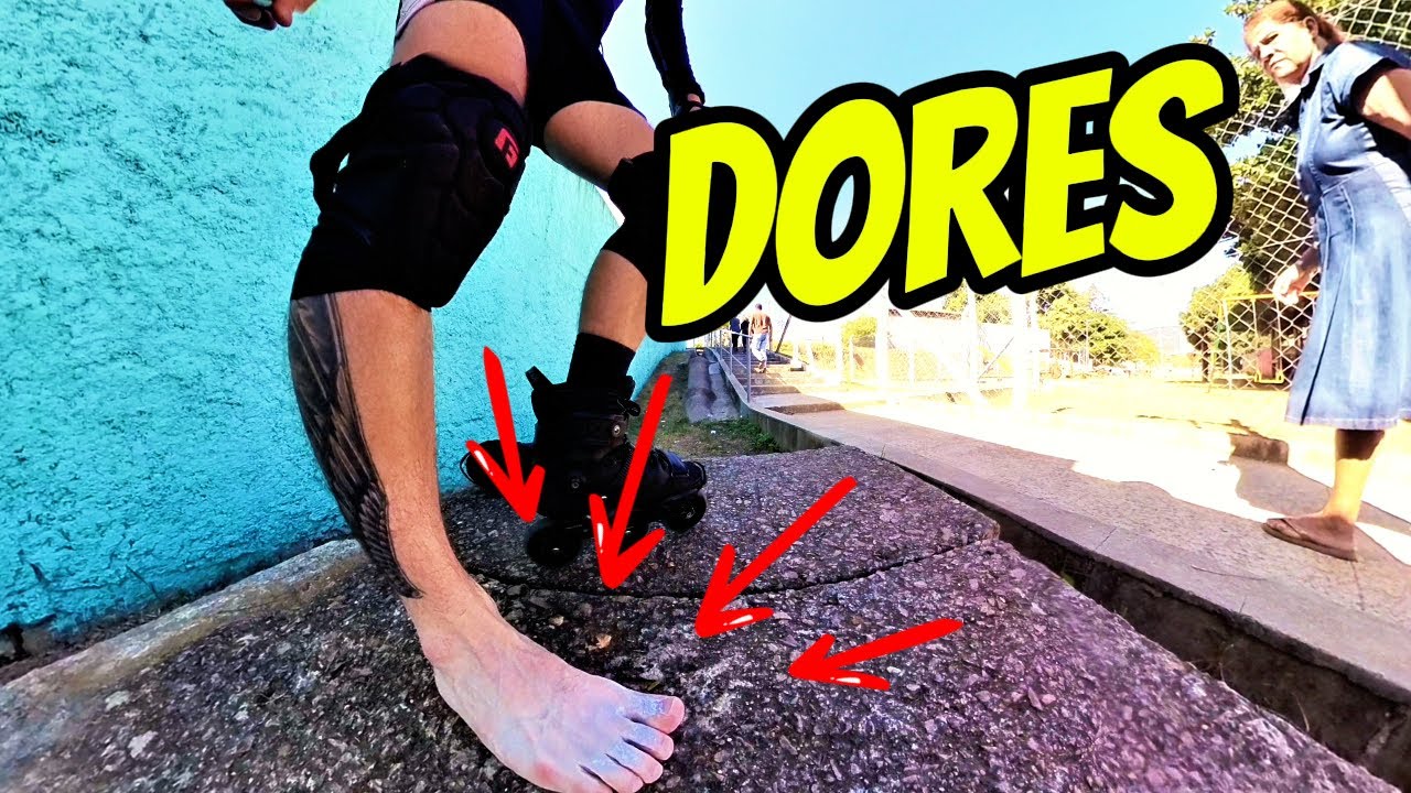 Você sente DORES quando anda de PATINS?