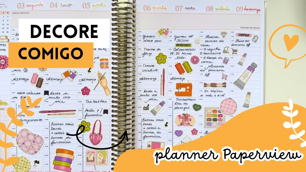 Decore comigo | Planner 