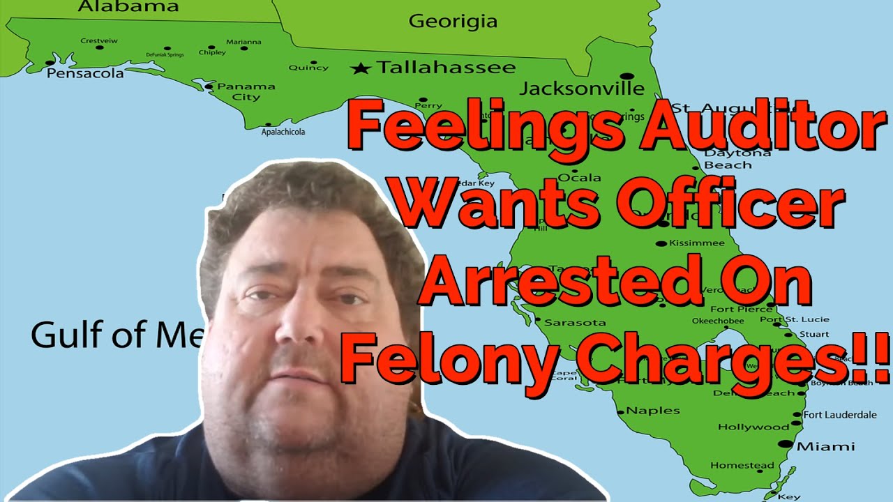 Auditor Goes To The police Station To Demand An Officer Arrested On Felony Charges.  Fails!