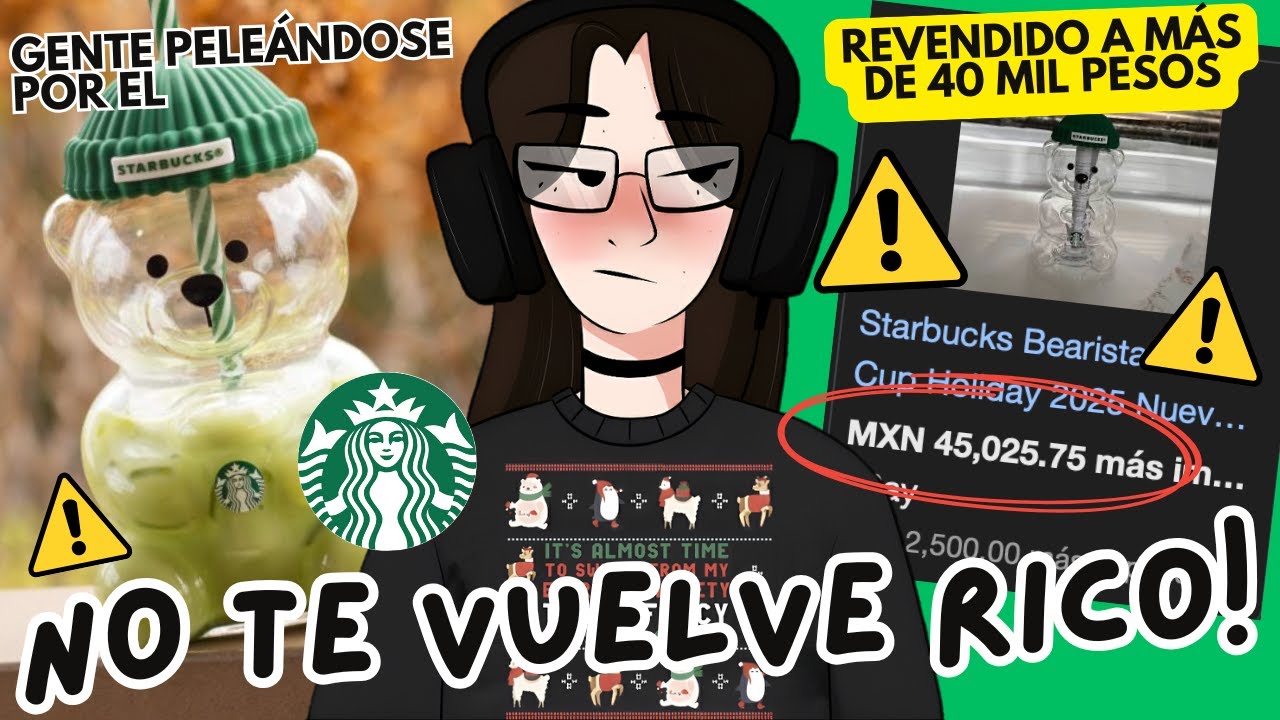 STARBUCKS Y SU NUEVO VASO: EL TREND MÁS RIDÍCULO DE TIKTOK (Y DA CRINGE)