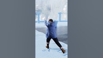 Waterbending Blender VFX #avatarthelastairbender #blender3d