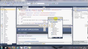ASP NET Tutorial 1  Introduction and Creating Your First ASP NET Web Site