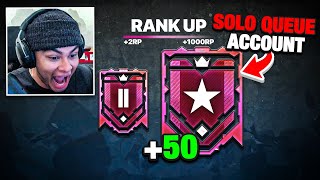 I HIT CHAMPION SOLO QUEUED LOL