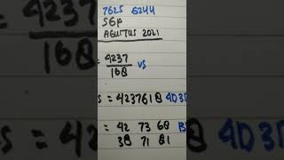 PREDIKSI SGP 19 AGUSTUS 2021 || BOCORAN TOGEL SINGAPURA HARI INI KAMIS || RUMUS SGP #Shorts