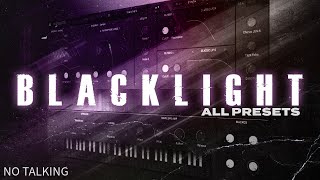 BLACKLIGHT for Pigments (All Presets) No Talking - VIRAL BEATS
