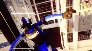 Mirror's Edge - No gravity elevator