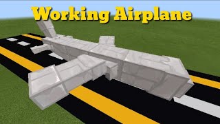 Working Airplane in Minecraft PE (Command Block Creation)