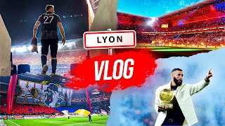 VLOG A LYON POUR OL-NICE 🔥Un Groupama Stadium des grands soirs pour les 35 ans des BG et notre KB9 !