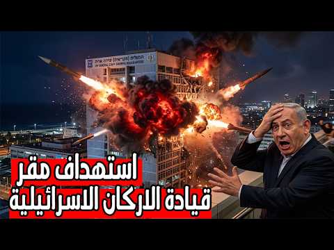 Breaking: Iran has done it, targeting the Israeli General Staff building in the heart of Tel Aviv.