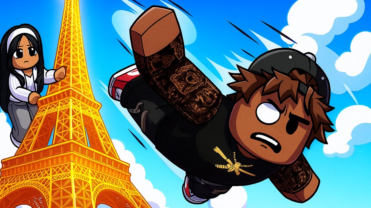 Monter et Sauter des Tours avec mes AMIS sur Roblox !