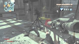 MW3 - L118A Killfeed - My First Ever Match