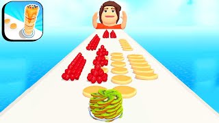 Pancake Run All Levels Mobile Gameplay Walkthrough iOS,Android Cakes Game New Pro Max Level TKVGAS screenshot 5