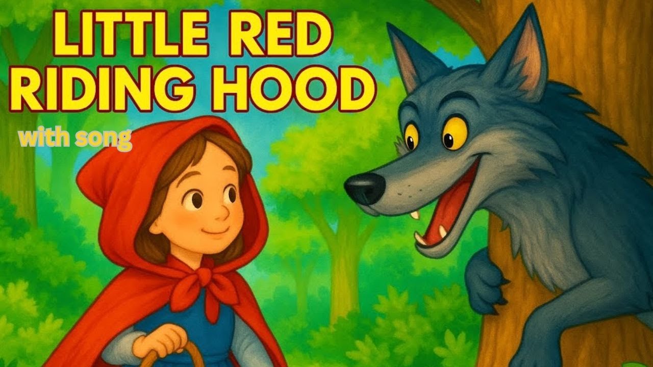 🌟 Little Red Riding Hood + Song “In Grandma’s Forest” 🎶 | Hati Kids Original Story