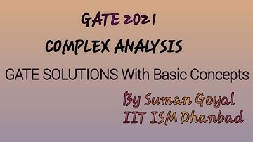 GATE 2021 || COMPLEX ANALYSIS || Cauchy Residue theorem || Rouche