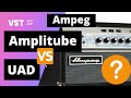 Тест-сравнение Ampeg Bass Amp от UAD и Amplitube. Что лучше?