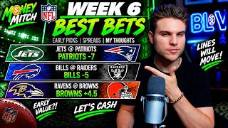 Details NFL Week 6 BETS to JUMP On Early! | NFL Betting Picks 2026 Guide