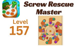 Screw Rescue Master Level 157 Walkthrough 🔩🧩 | Go Answer