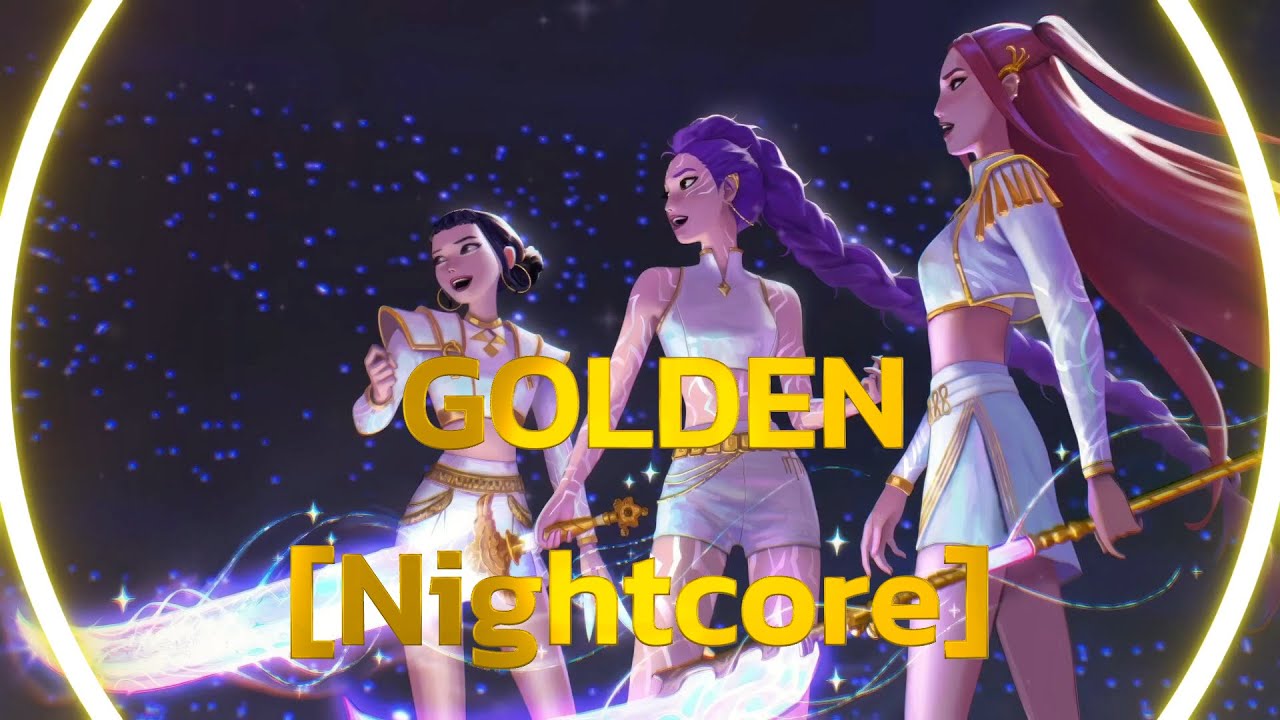 Alan Walker & JISOO, Gimb - Golden [Nightcore]