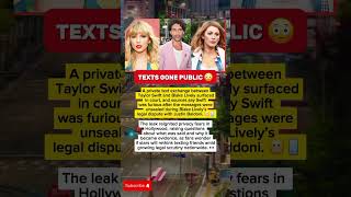 Why Did Swift Texts Leak? #viralnews #trendingnews #foryou #fypシ #taylorswift #shorts #fypシ゚viral
