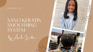 Fabriq Reset Keratin Treatment on 3c/4a Hair | Her reaction was priceless | Ariela London