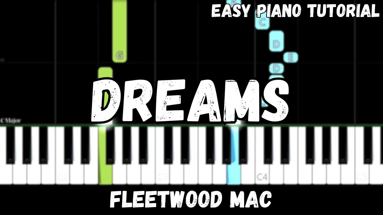 Fleetwood Mac - Dreams (Easy Piano Tutorial)