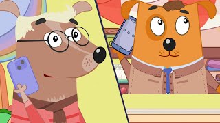 Dad At Work:unforgettable Adventure With Puppies & Cartoons For Kids – Ultimate Learning Experience!