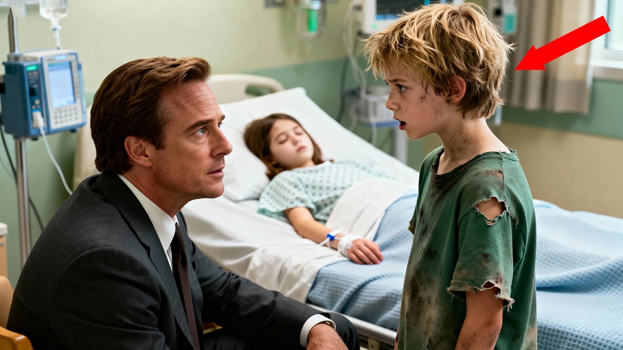 “My Blood Is The Same As Hers,” The Beggar Boy Told The Millionaire. His Reaction Changed Everything